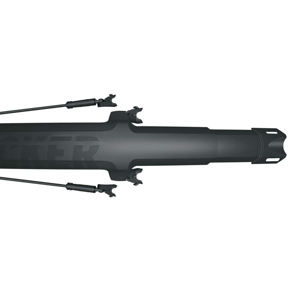 SKS Speedrocker XL Gravel Fender Set, Clip-on, Black