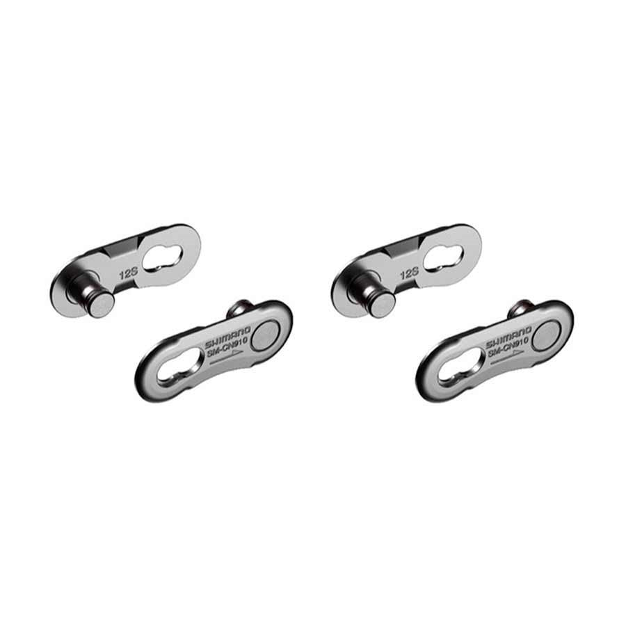 SHIMANO QUICK-LINK FOR 12-SPEED CHAIN, XTR, SM-CN910-12, 1 SET=2 PAIRS