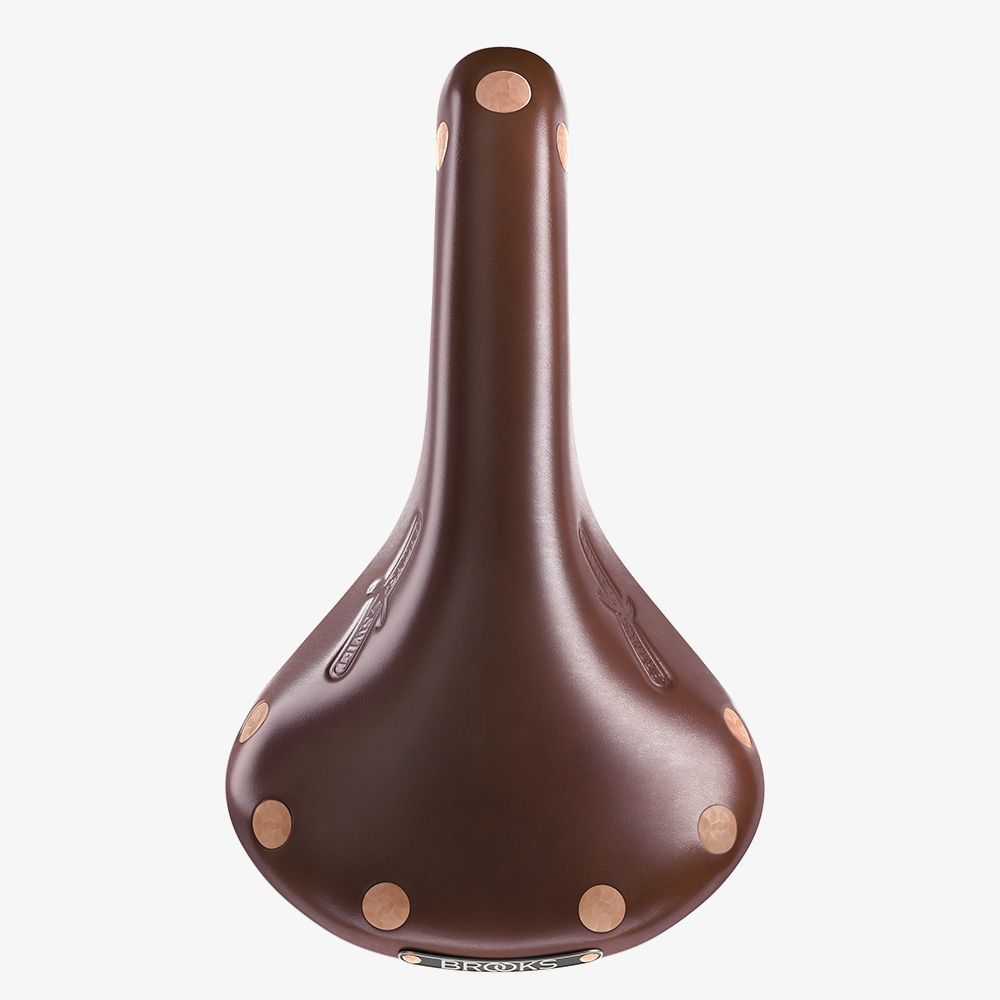 Brooks Swift Men's Saddle - Honey/Chrome Steel.
