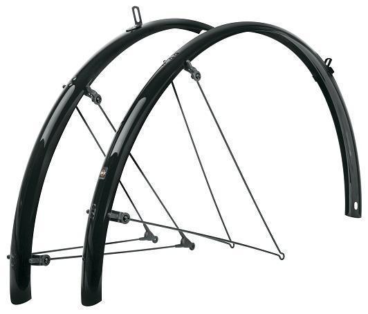 SKS Fender, B35 Bluemels, 700 x 20 - 28c, Black, Set