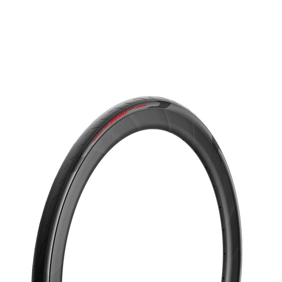 Pirelli, PZero Race, Road Tire, 700x28C, Folding, Clincher, SmartEVO, TechBELT, 127TPI, Red, Made in Italy