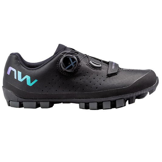 Northwave, HAMMER PLUS Women's shoes, Black/Iridescent