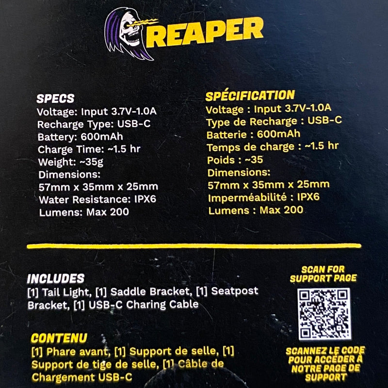 Reaper Lights - Fresno Reaper Tail Light