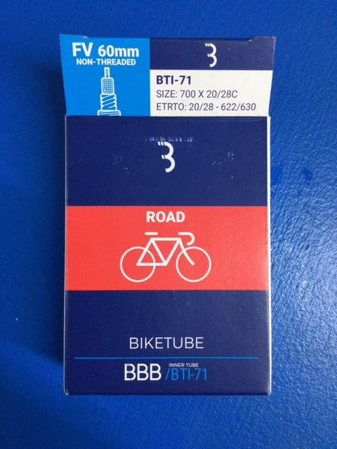 BBB BTI-71 PResta Tube 700 x 20/28 - 60 mm Valve