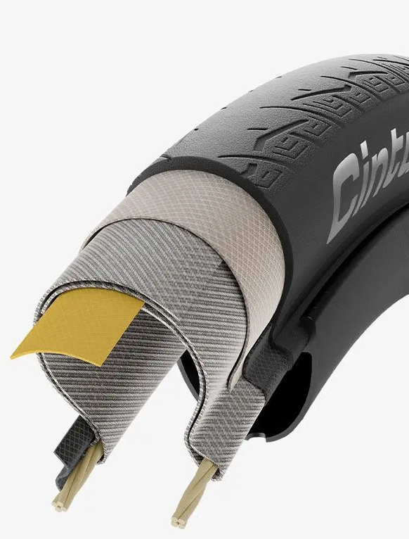 Pirelli, Cinturato Road, Road Tire, 700x28C, Folding, Clincher, SmartNET Silica, TechWALL+, 60TPI, Black