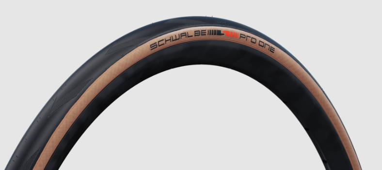 Schwalbe Pro One Tire, 700 x 30c (30-622), Transparent Skin, Tubeless Easy, Super Race, V-Guard, Addix Race, Folding