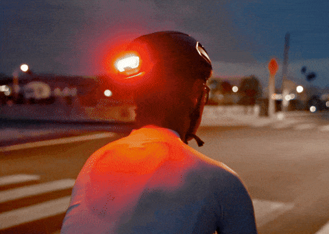 LAZER UNIVERSAL RECHARGEABLE LED TAILLIGHT- helmet mounted