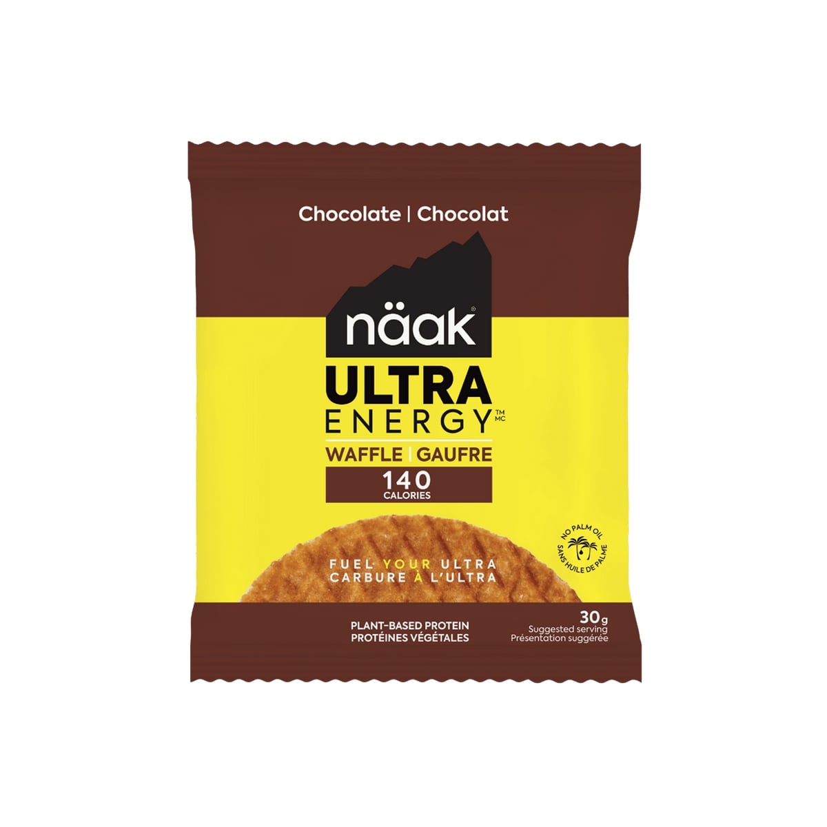 Näak Energy Waffles, single unit
