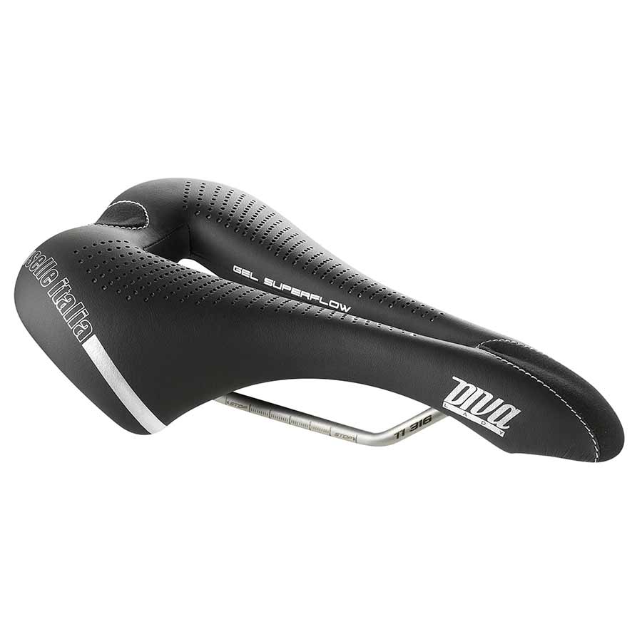 Selle Italia DIVA Gel Superflow Saddle 270 x 135mm Women 275g