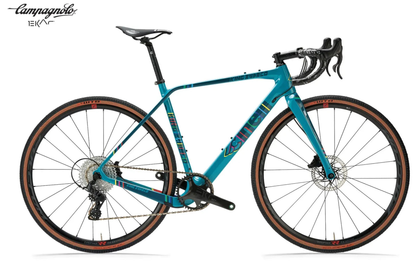 Cinelli Zydeco King Bike w/Campagnolo Ekar Gravel components- Jambalya Lrg/53cm