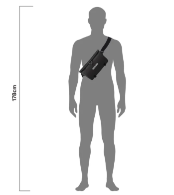 Ortlieb Velo-Sling 3L - Black