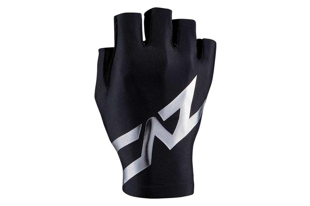 Supacaz SupaG Short Glove -- Black/Silver Small