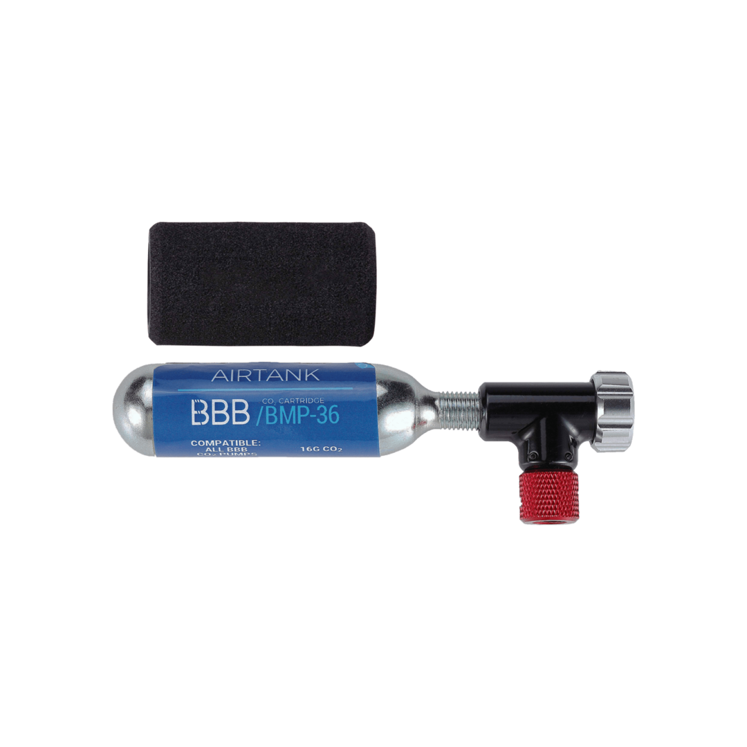 BBB BMP 34 EASYAIR CO2 Cartridge Inflator 16g OnTheRivet Cyclewear