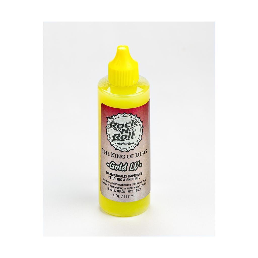 Rock-N-Roll Gold Bike Chain Lube - 4 fl oz Drip