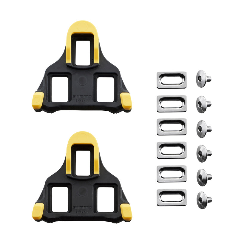 SHIMANO SM-SH11 SPD-SL CLEAT SET, 6 DEG -YELLOW