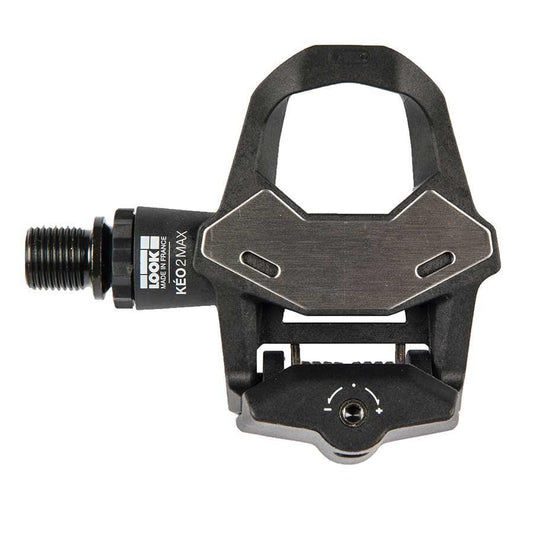 Look Keo 2 Max Pedals - Composite Body, Cr-Mo Axle, Black