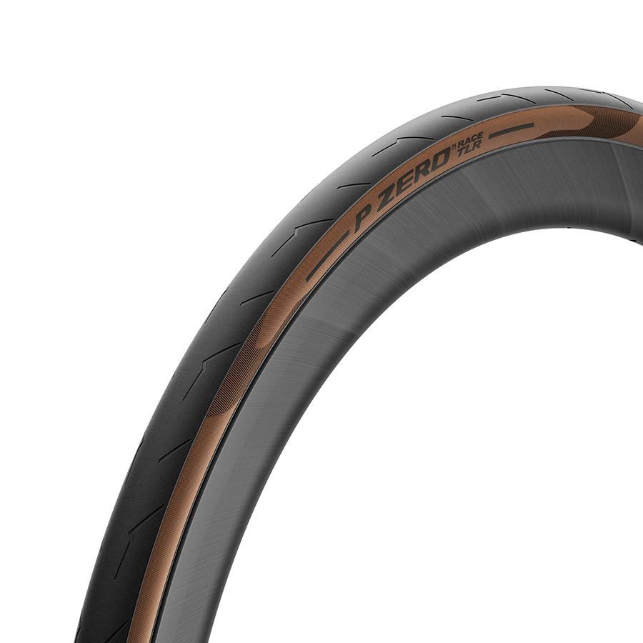 PIrelli, P ZERO Race TLR, 700x26, Folding, SmartEvo, TechWALL+, 120tpi class tan wall