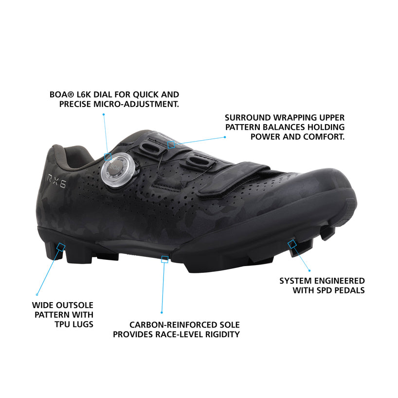 SHIMANO SH-RX600 MEN'S GRAVEL SHOES