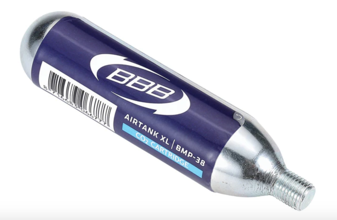 BBB :: BMP-38 AirTanks XL CO2 Cartridge - 25gms (1pc Threaded)