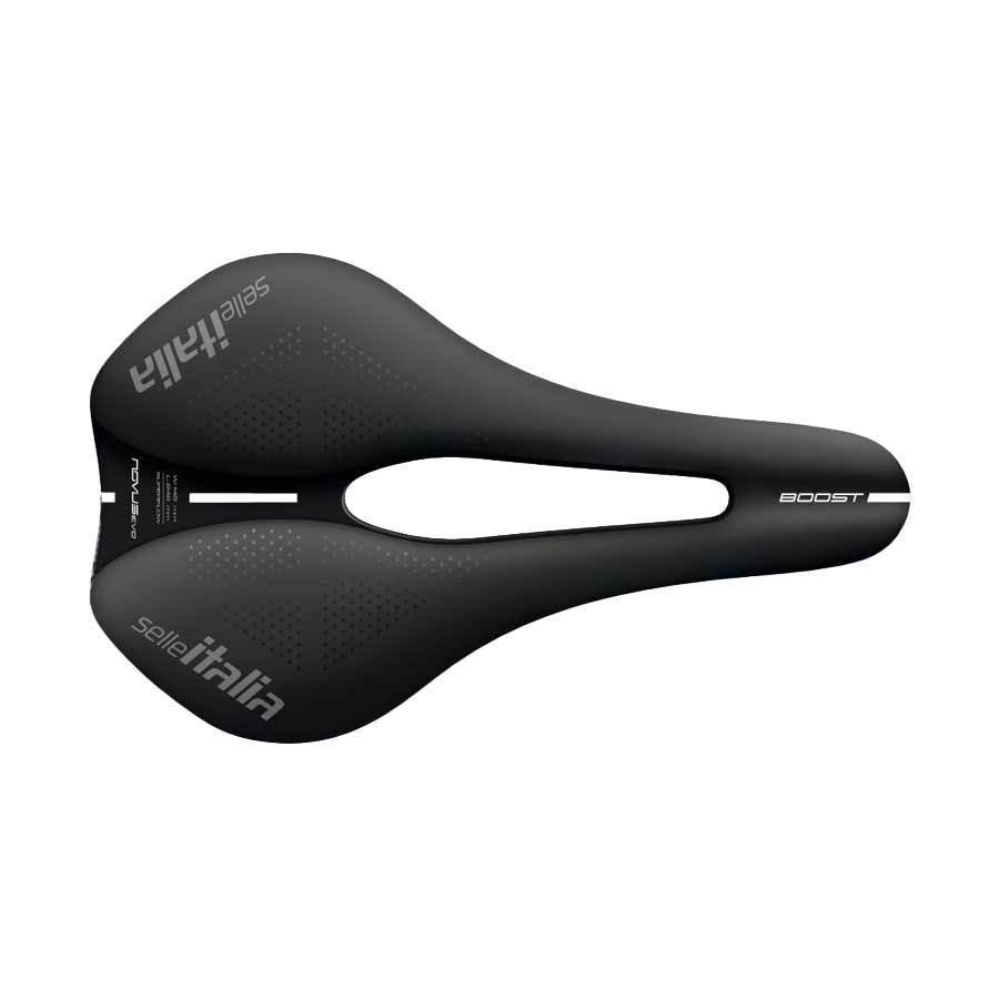 Selle Italia NOVUS Evo Boost TM Superflow Saddle - 248mm x 145mm, Unisex, 240g. --(*)