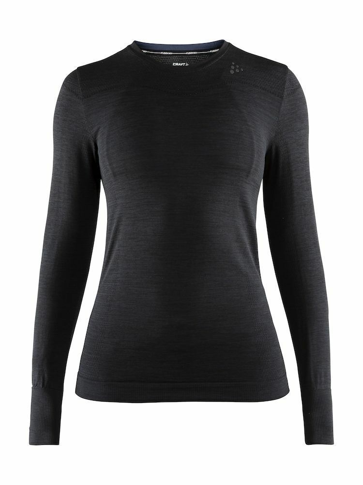 Craft Women Fuseknit Comfort Baselayer -- Black  XL