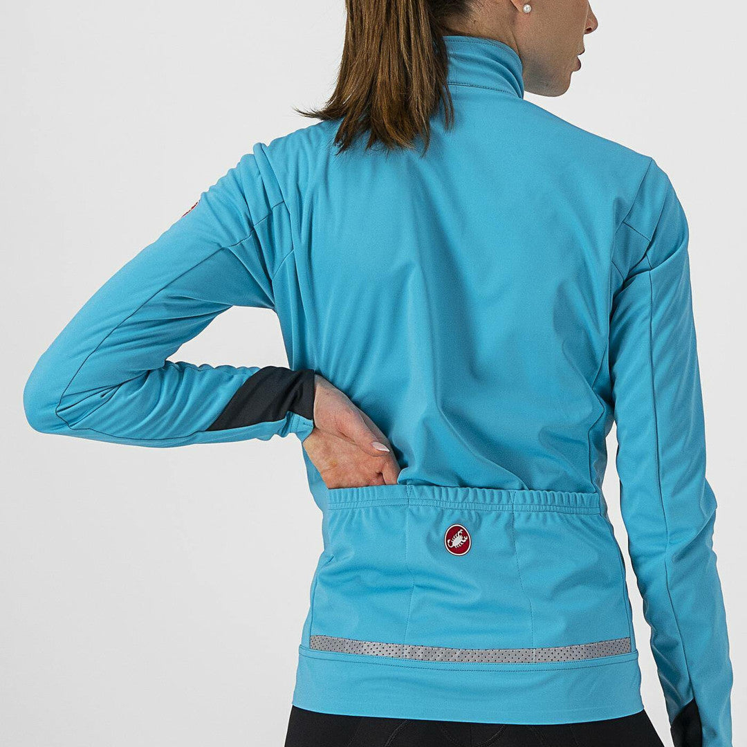Castelli Go W Jacket --- Sky Blue Medium