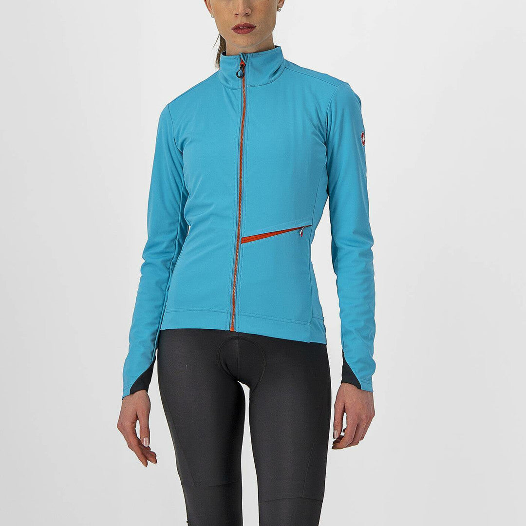 Castelli Go W Jacket --- Sky Blue Medium