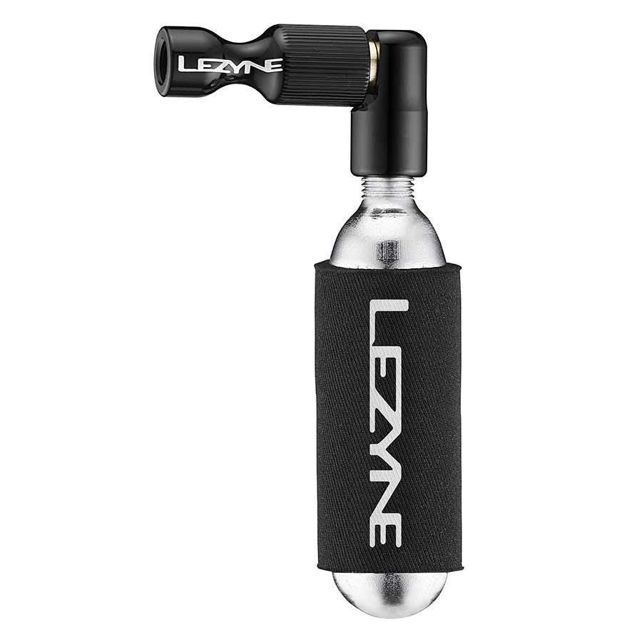Lezyne Trigger Drive CO2 Inflator - Black, 23g, Includes 1 x 16g CO2 Cartridge