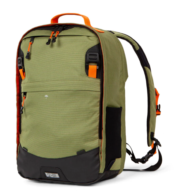 Two Wheel Gear - Pannier Backpack, Convertible LITE 22L - Olive Recycled Ripstop