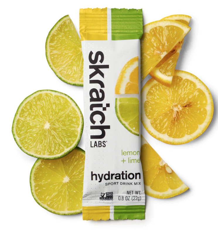 Skratch Labs - Sport Hydration Drink Mix: Lemon & Lime, Individual serving (22g)