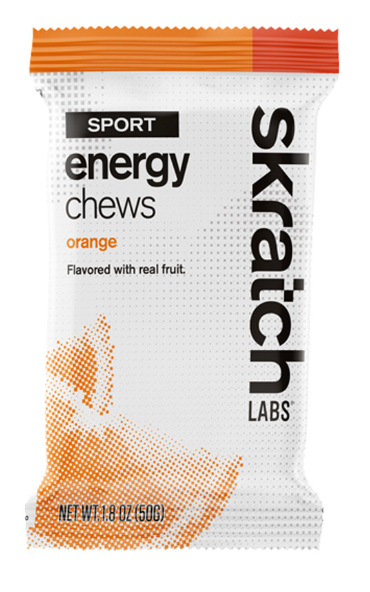 Skratch Labs :: Sport Energy Chews - Orange, Sold as Single