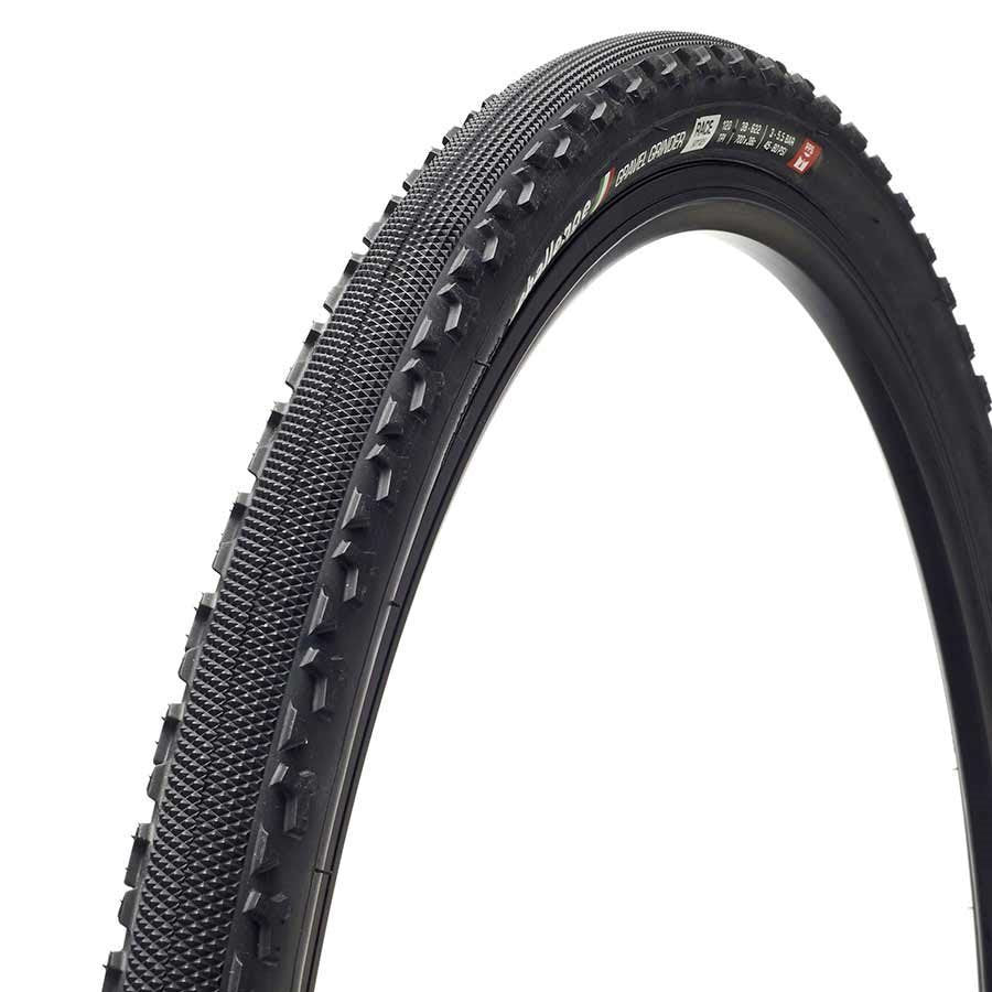 Challenge Gravel Grinder Race Clincher Tire 700x42C, Folding, Clincher, Vulcanized, Nylon, 120TPI, Black
