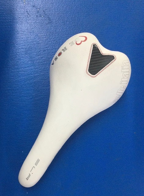 Selle italia Saddle SLR TM White DeRosa