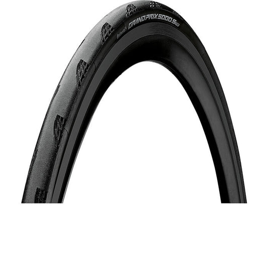 Continental Grand Prix 5000 S TR Tire 700 x 28 Folding Black + Black Chili