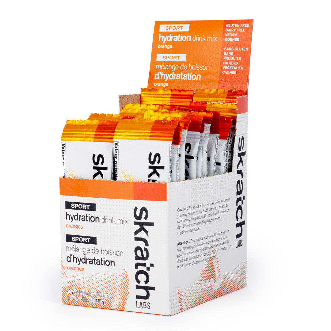 Skratch Labs - Sport Hydration Drink Mix: Orange, Individual serving (22g)