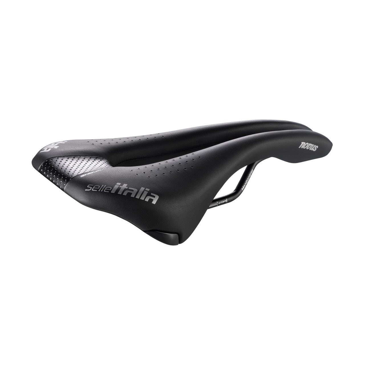 Selle Italia Novus SuperFlow Endurance TM L Saddle - 282 x 149mm, Men, 310g, Black