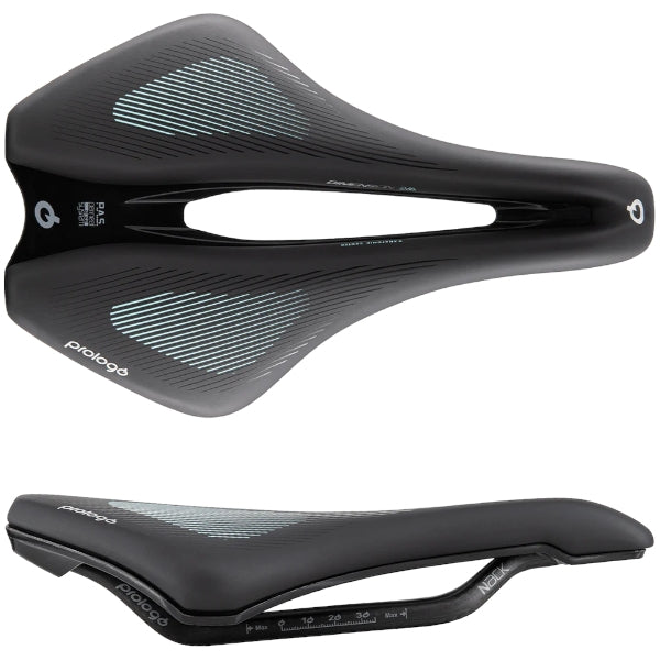 Prologo Saddle Dimension EVA saddle, women, Tirox, 156mm, black/black
