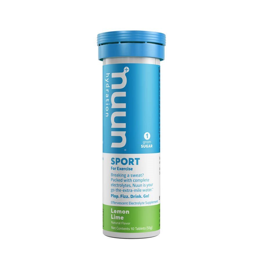 Nuun Sport Electrolytes Drink Mix - Lemon Lime (10 tablets per tube)