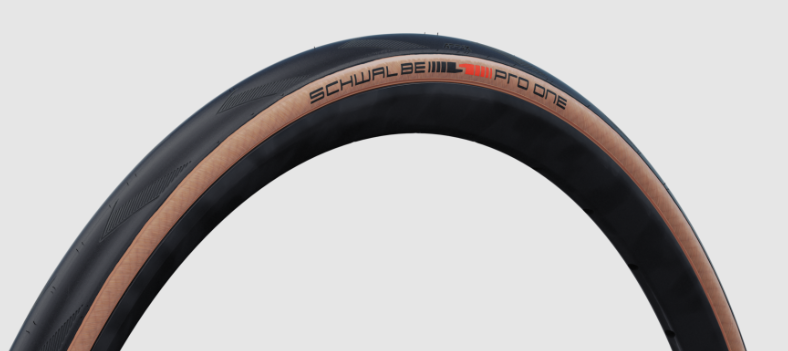 Schwalbe Pro One Tire, 700 x 30c (30-622), Transparent Skin, Tubeless Easy,  Super Race, V-Guard, Addix Race, Folding