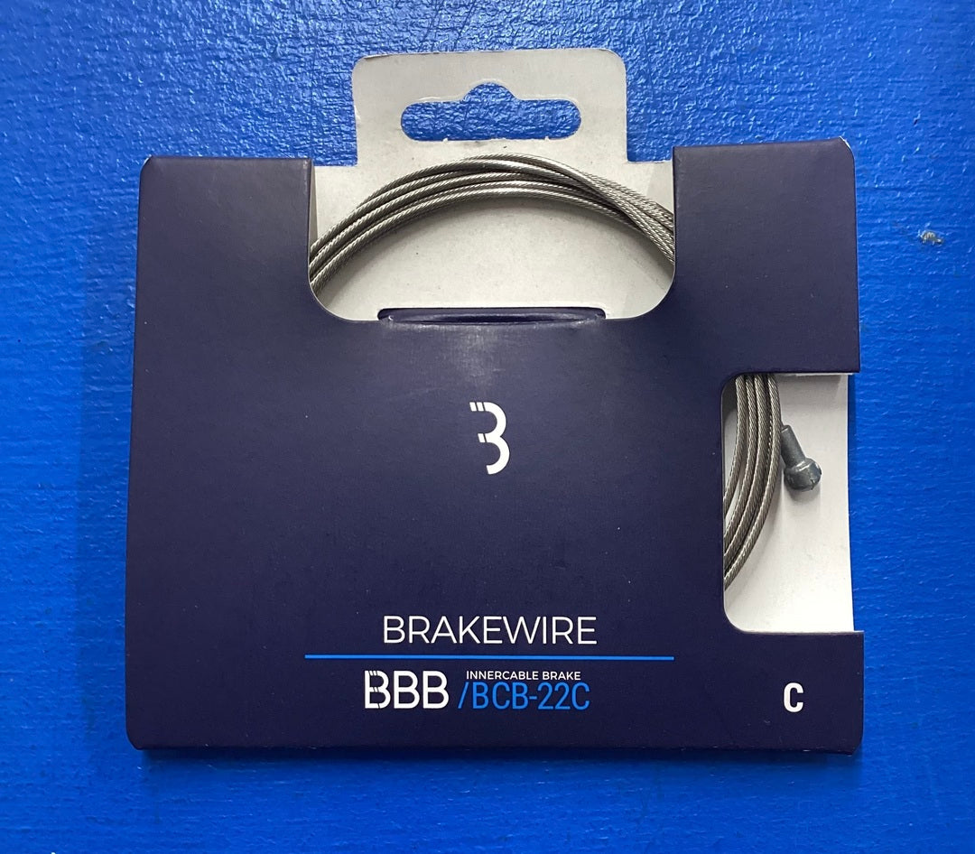 BBB BCB-22C 'BRAKEWIRE' 1.5mm x 2mtr CAMPAG SLICK STAINLESS