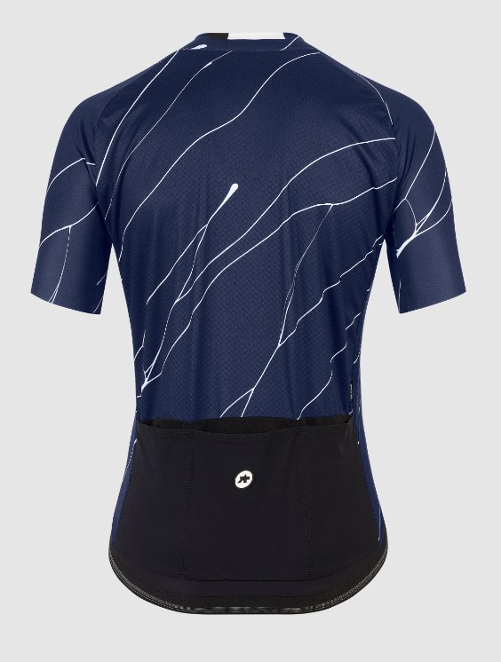 ASSOS MILLE GT C2 EVO JERSEY ULTRA BLOOD - GENESI BLUE