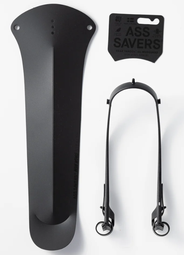 Ass Savers Win Wing Gravel Rear Fender - Stealth