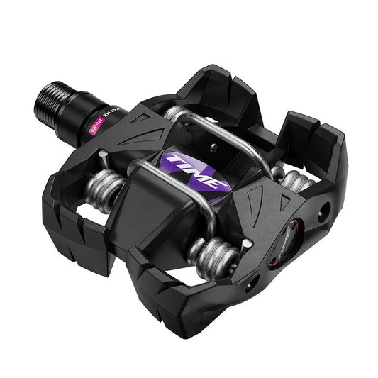 TIME, MX 6 B1, Pedals, Body: Composite, Spindle: Steel, 9/16'', Black Purple, Pair