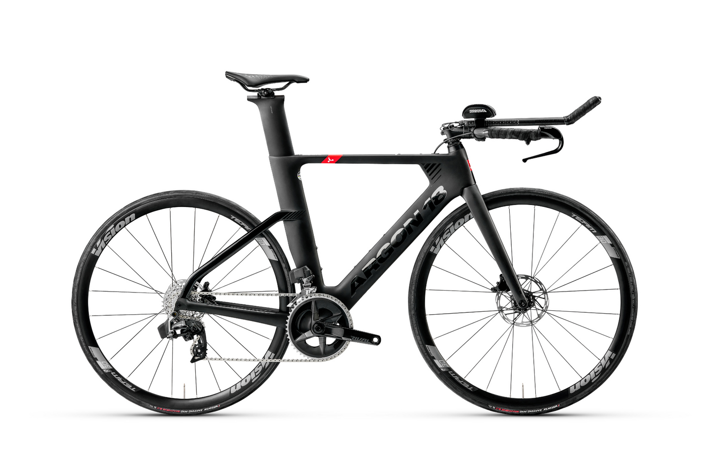 Argon18 E-117 Tri Disc  Small -Sram Rival AXS - Black Matte