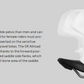 ERGON SADDLE, SR ALLROAD WOMEN, M/L, BLACK