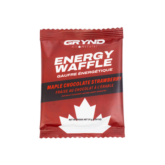 Grynd Energy, Maple Waffle, Bars, Maple Chocolate Strawberry,  priced per single