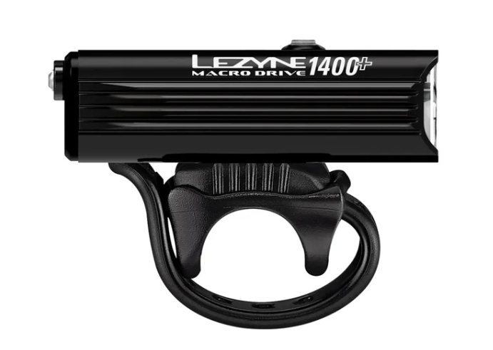 Lezyne, Macro Drive 1400+ - Light - Front -  Black