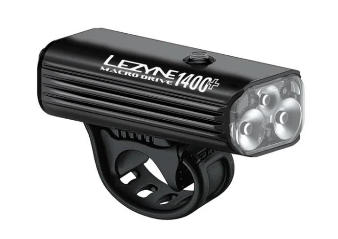 Lezyne, Macro Drive 1400+ - Light - Front -  Black