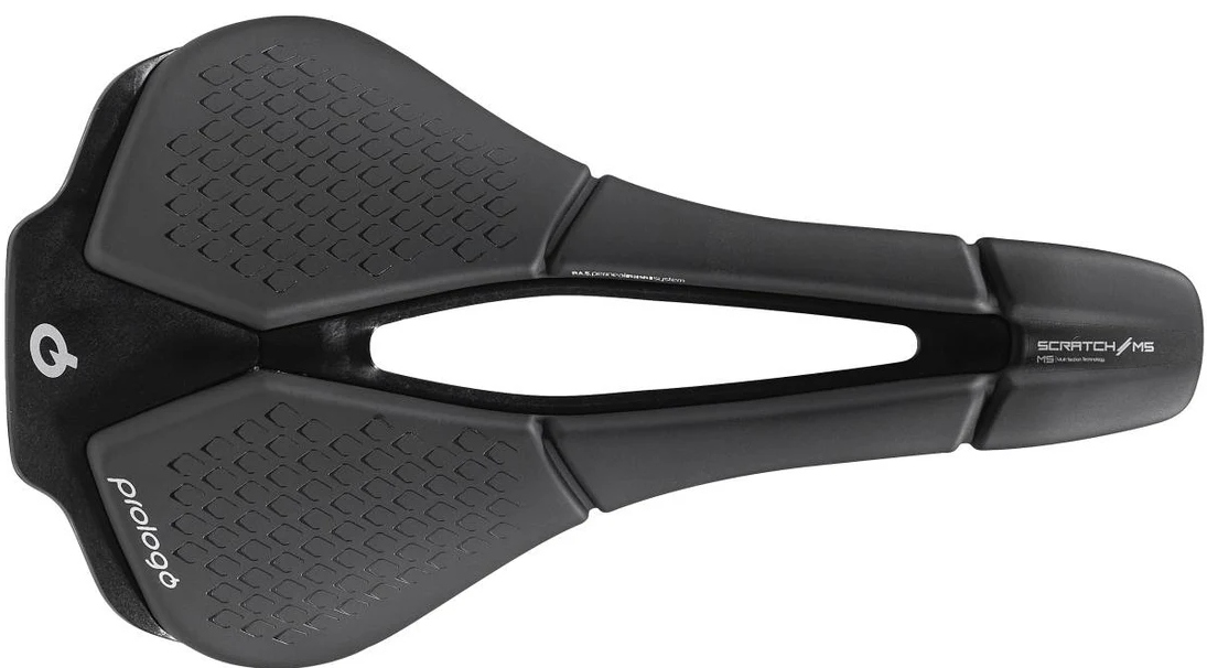 ヤマ prologo Scratch M5 PAS Nack 140mm Prologo Scratch M5 PAS saddle, Tirox, 140mm, hard black