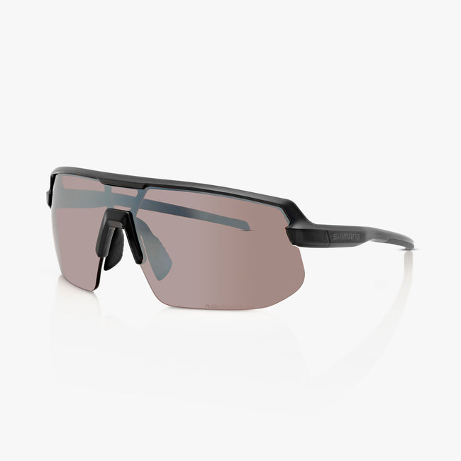 SHIMANO TWINSPARK RIDESCAPE EYEWEAR BLACK FRAME, WITH RIDESCAPE HIGH CONTRAST LENS